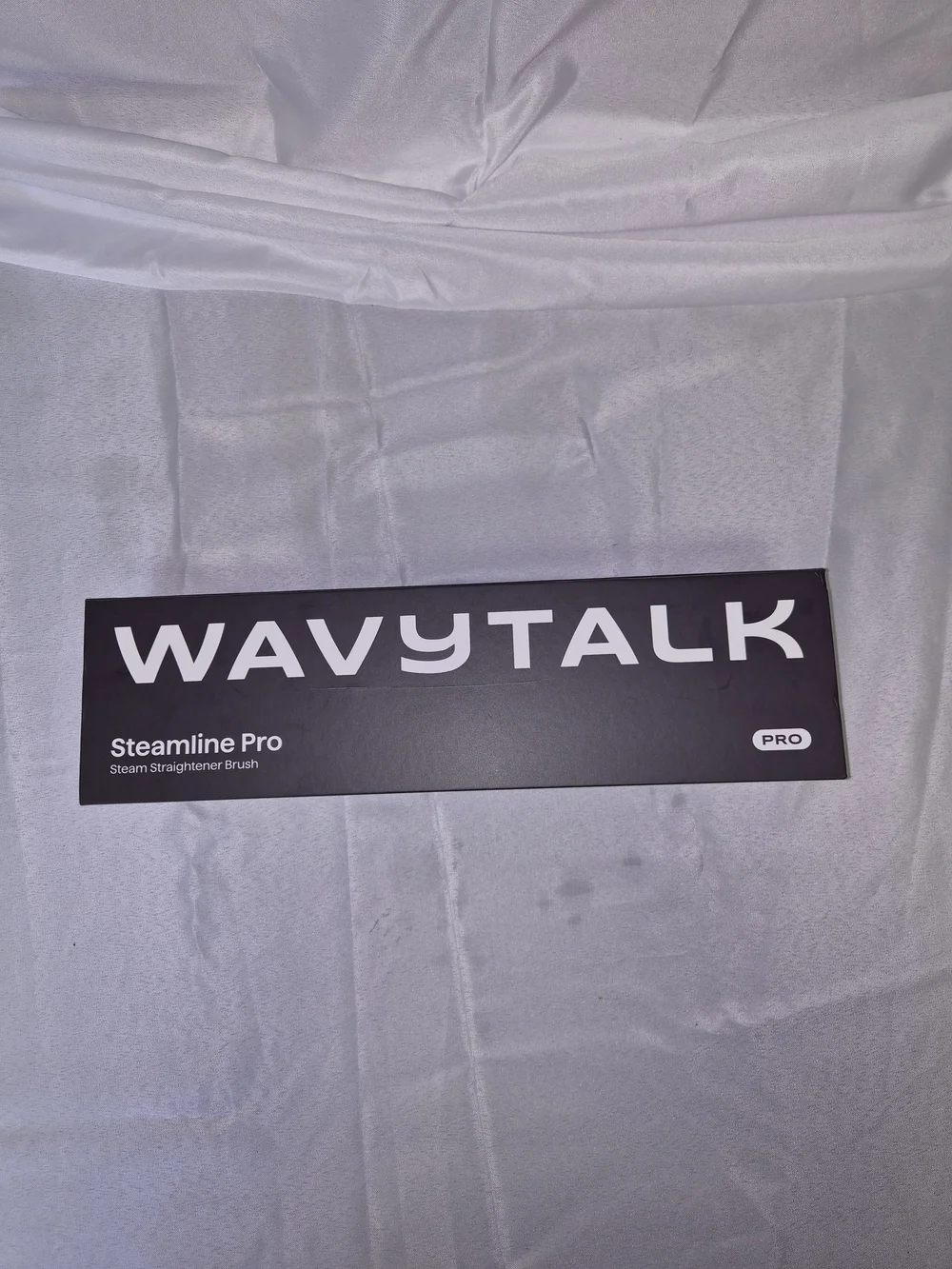 WAVYTALK Steamline Pro Steam Straightening Brush - Black